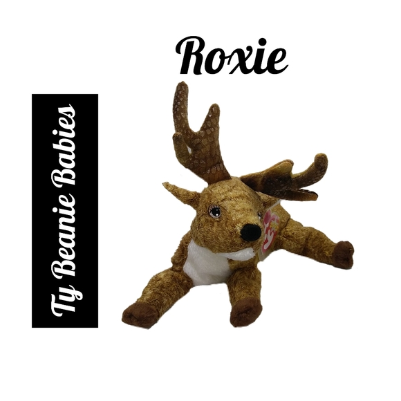 roxie the reindeer beanie baby